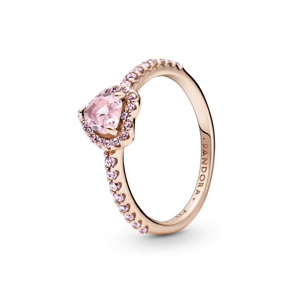 ANILLO CON RECUBRIMIENTO DE ORO ROSA DE 14k