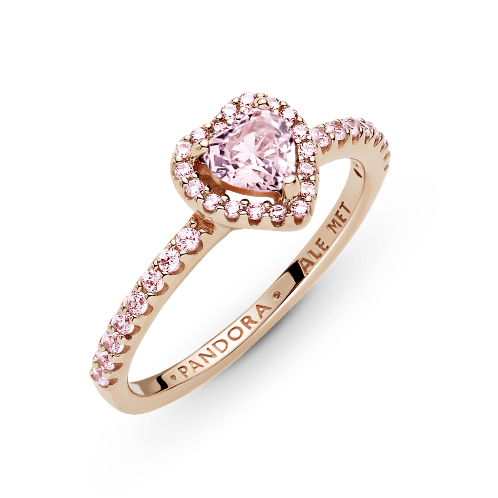 ANILLO CON RECUBRIMIENTO DE ORO ROSA DE 14k