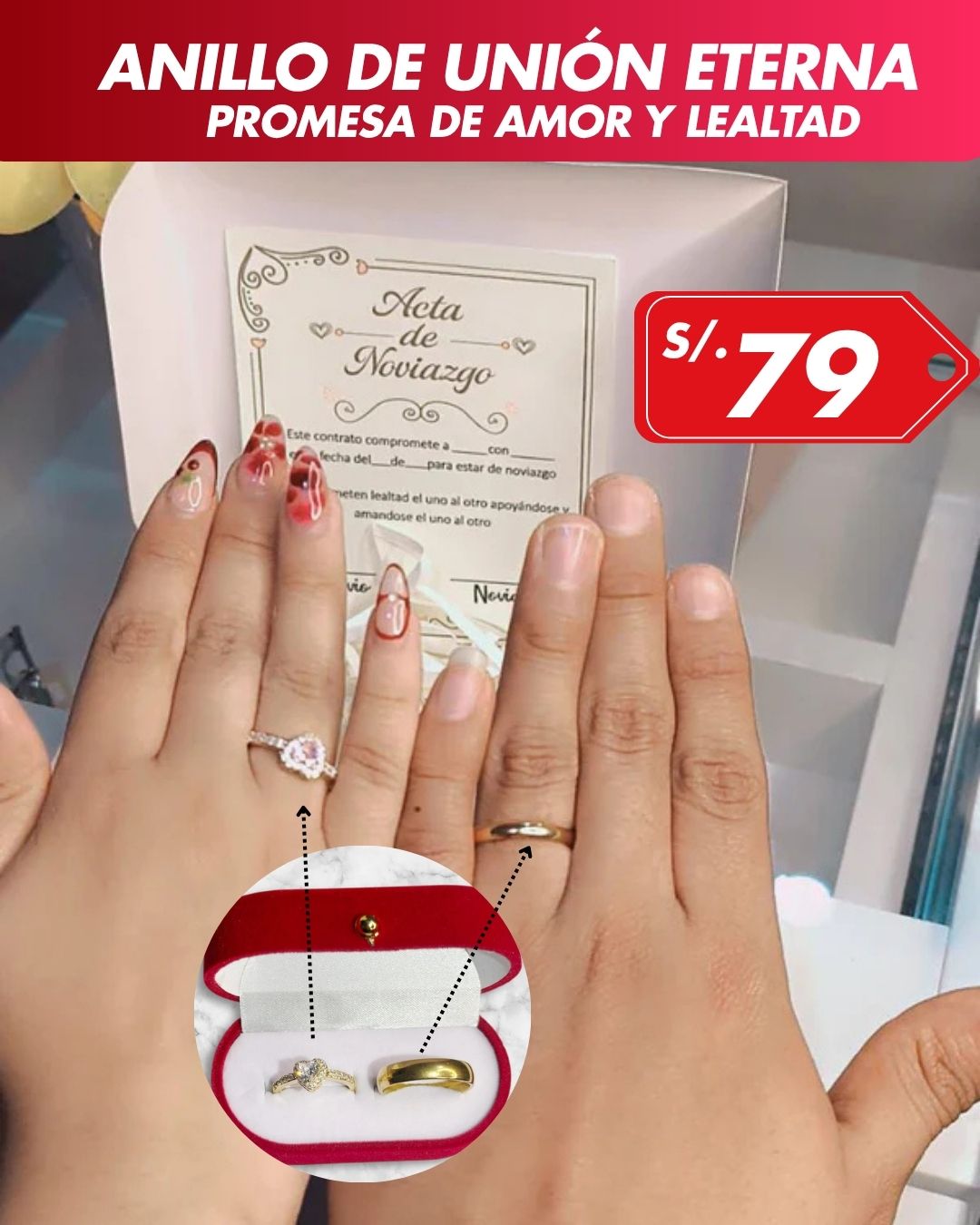 Anillos de Amor para Parejas – Estilo Pandora