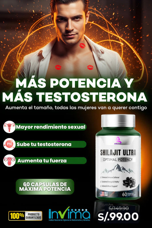 SHILAJIT ULTRA® El SECRETO NATURAL PARA AUMENTAR EL TAMAÑO