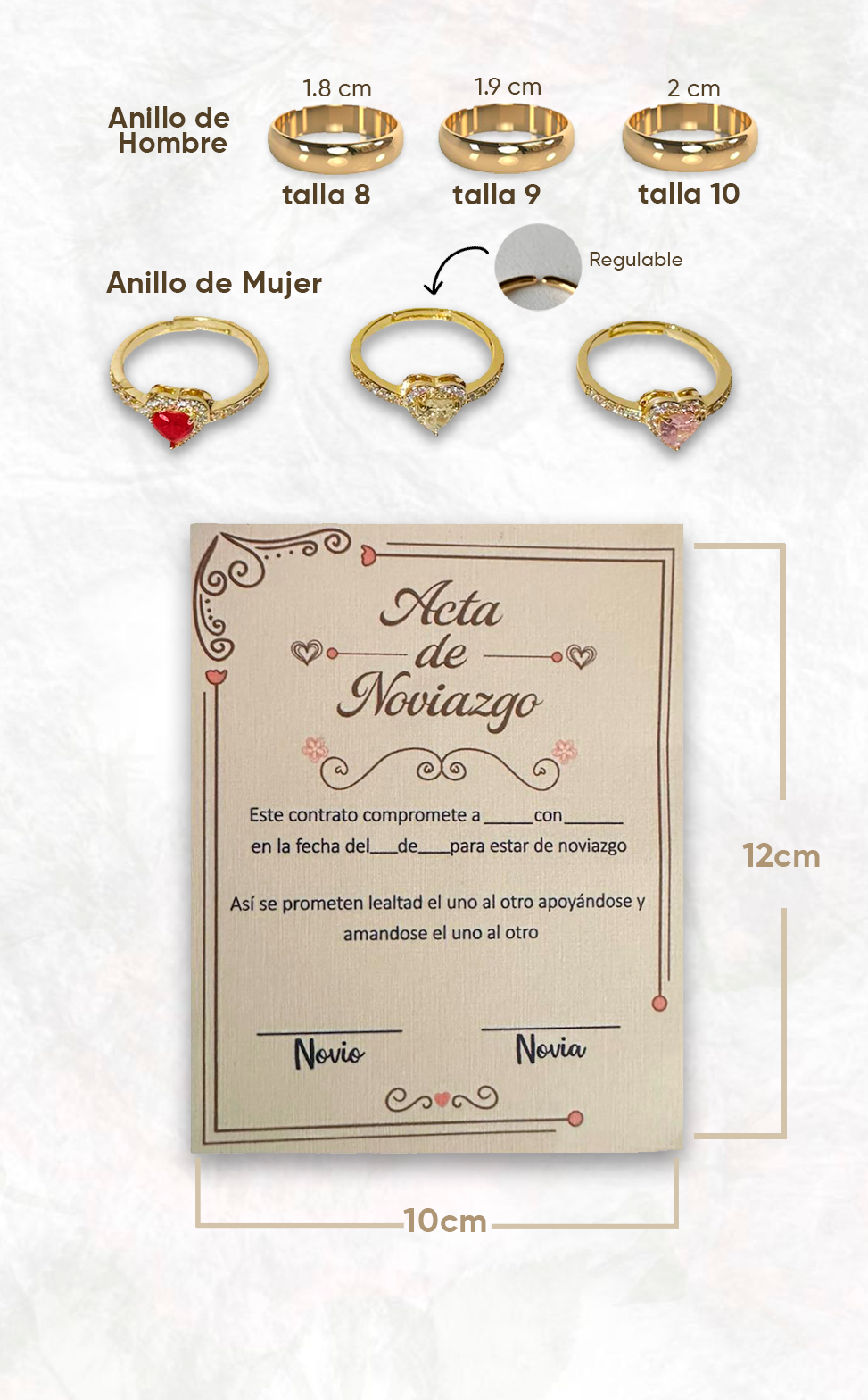 Anillos de Amor para Parejas – Estilo Pandora