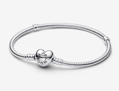 Pulsera y Charm con cierre de Corazón