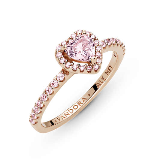 ANILLO CON RECUBRIMIENTO DE ORO ROSA DE 14k