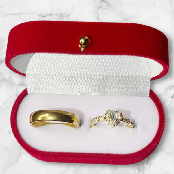 Anillos de Amor para Parejas – Estilo Pandora